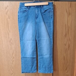 NYDJ Marilyn Straight Blue Jeans